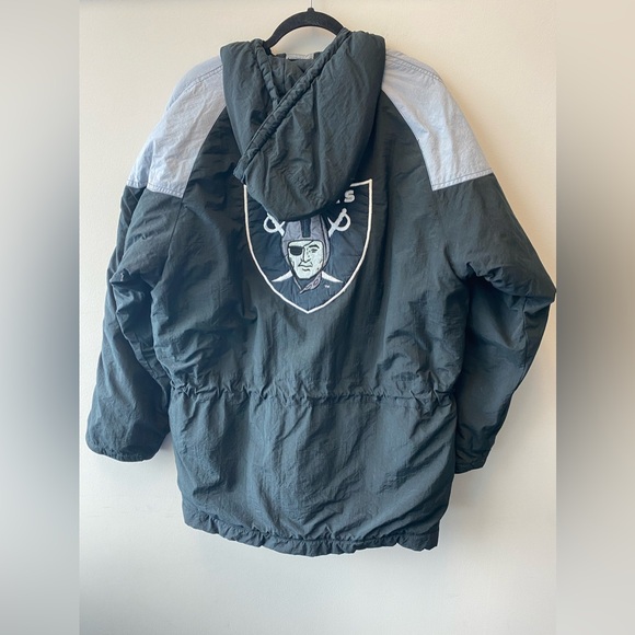 Raiders Vintage Parka Style Jacket—Medium - Picture 4 of 12